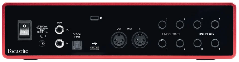DTM・DAW focusrite 18i8 Gen2 Focusrite Scarlett 18i8 2nd Generation - Muziker
