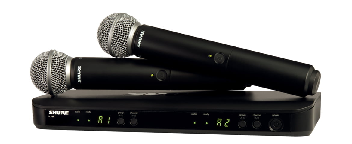 Shure BLX288 / SM58