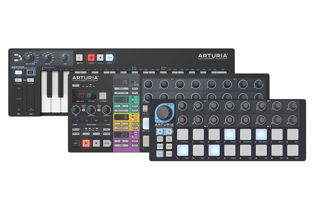 Arturia KeyStep BeatStep BeatStep Pro Black Edition