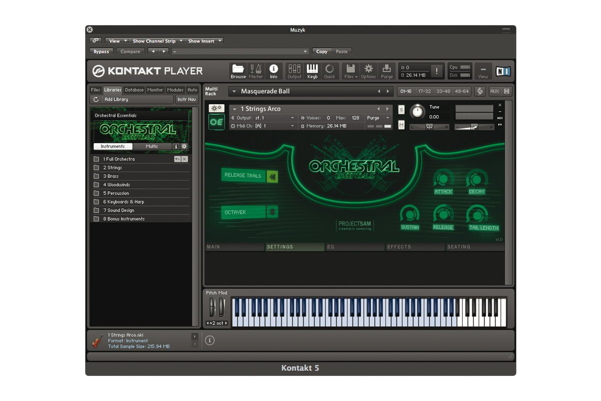 ProjectSAM Orchestral Essentials