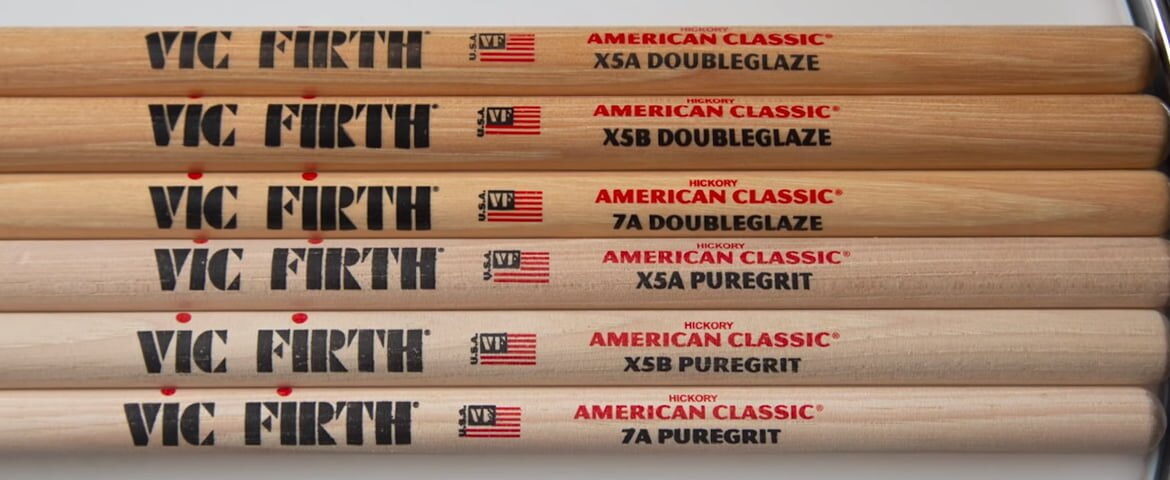 Vic Firth American Classic – nowe pałki DoubleGlaze i PureGrit