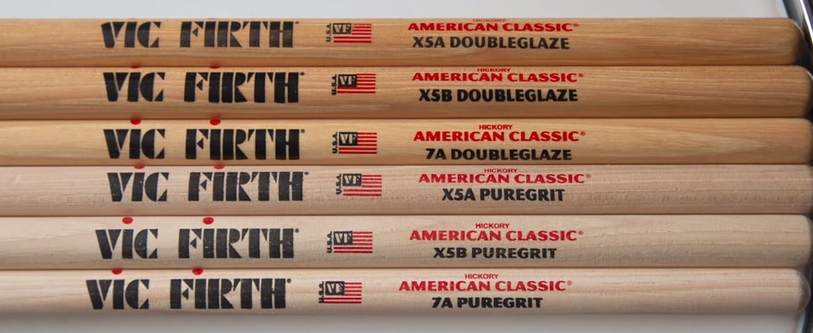 Vic Firth DoubleGlaze i PureGrit