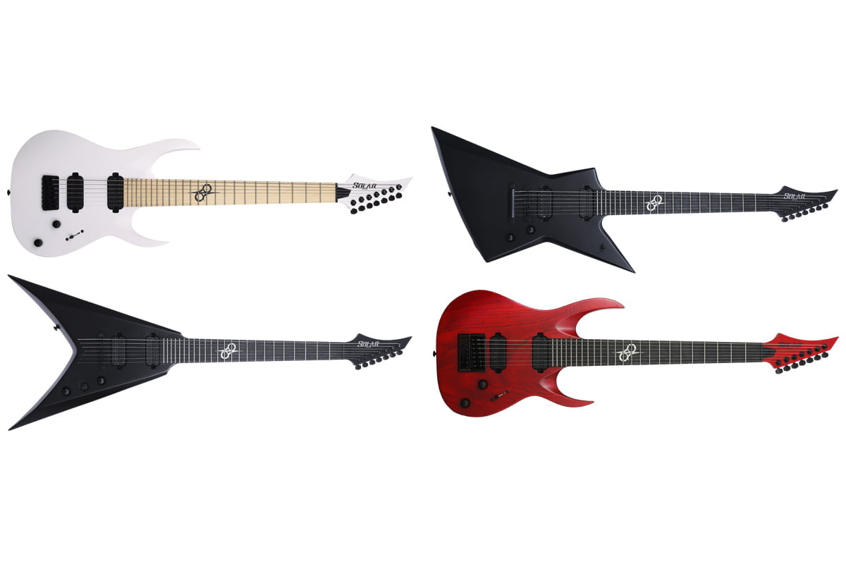 Solar Guitars A1.7TBR A2.7W V2.7C E2.7C