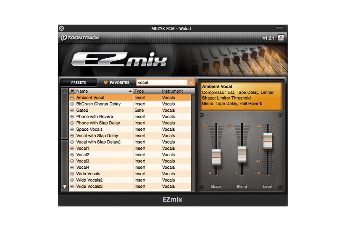 Toontrack EZmix