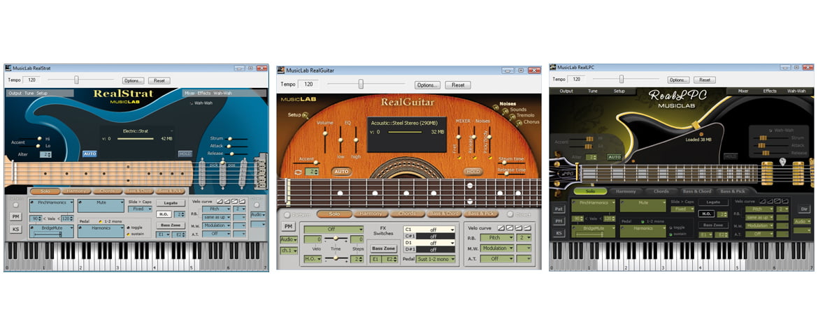 MusicLab RealGuitar 2L RealStrat RealLPC