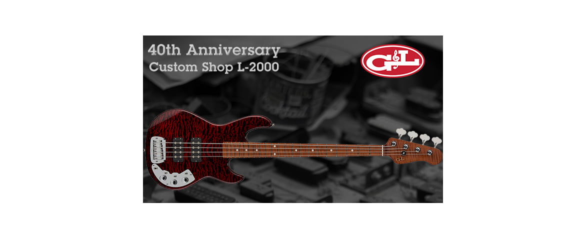 G&L 40th Anniversary Custom Shop L-2000