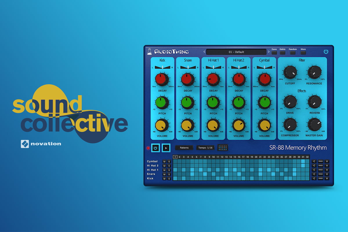 Novation Sound Collective AudioThing SR-88