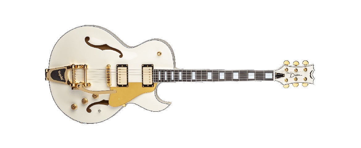 Dean Colt Bigsby w/Piezo Vintage White