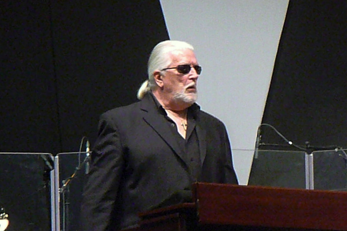 Jon Lord podczas koncertu w Luksemburgu w 2010 roku; fot. Fredamas (CC BY-SA 4.0)