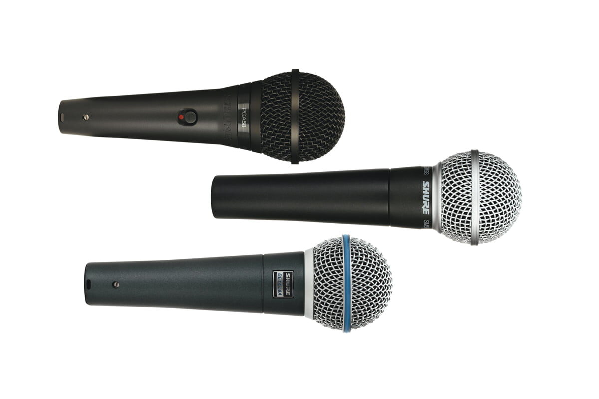 Przegląd – dynamiczne mikrofony wokalne: Shure