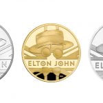 Elton John monety (zdjęcie: The Royal Mint)