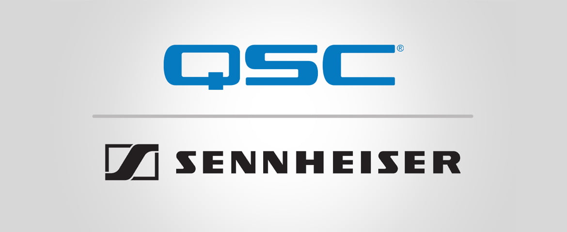 QSC Q-SYS Control Sennheiser