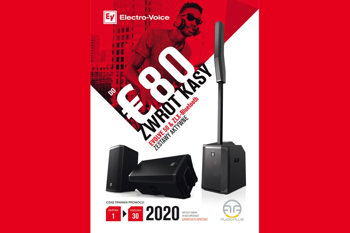 Electro-Voice „Zwrot kasy”