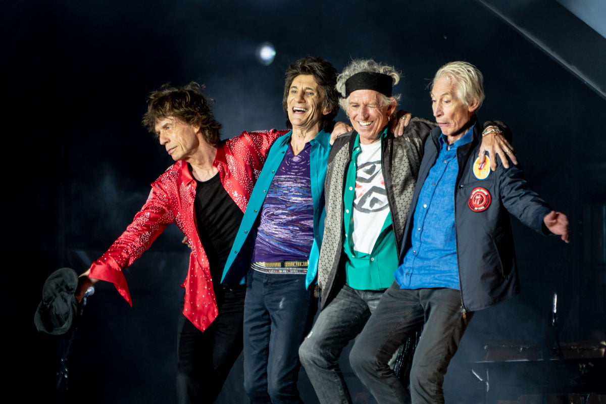 The Rolling Stones w Londynie w 2018 roku; fot. Raph_PH (CC BY 2.0)