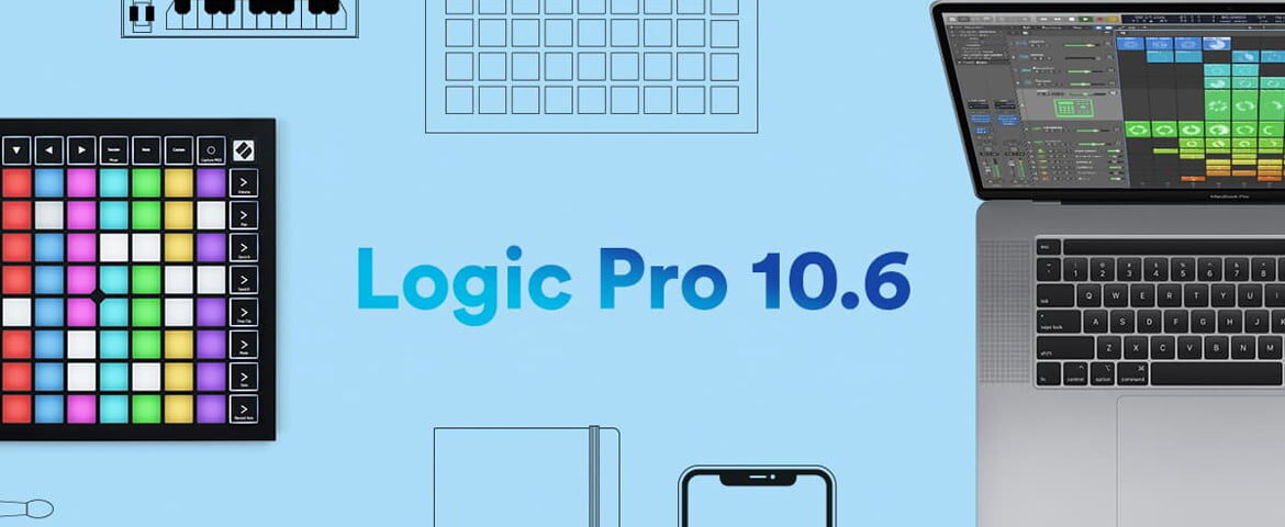 Ścisła integracja Novation Launchpad Pro [MK3] z Logic Pro 10.6