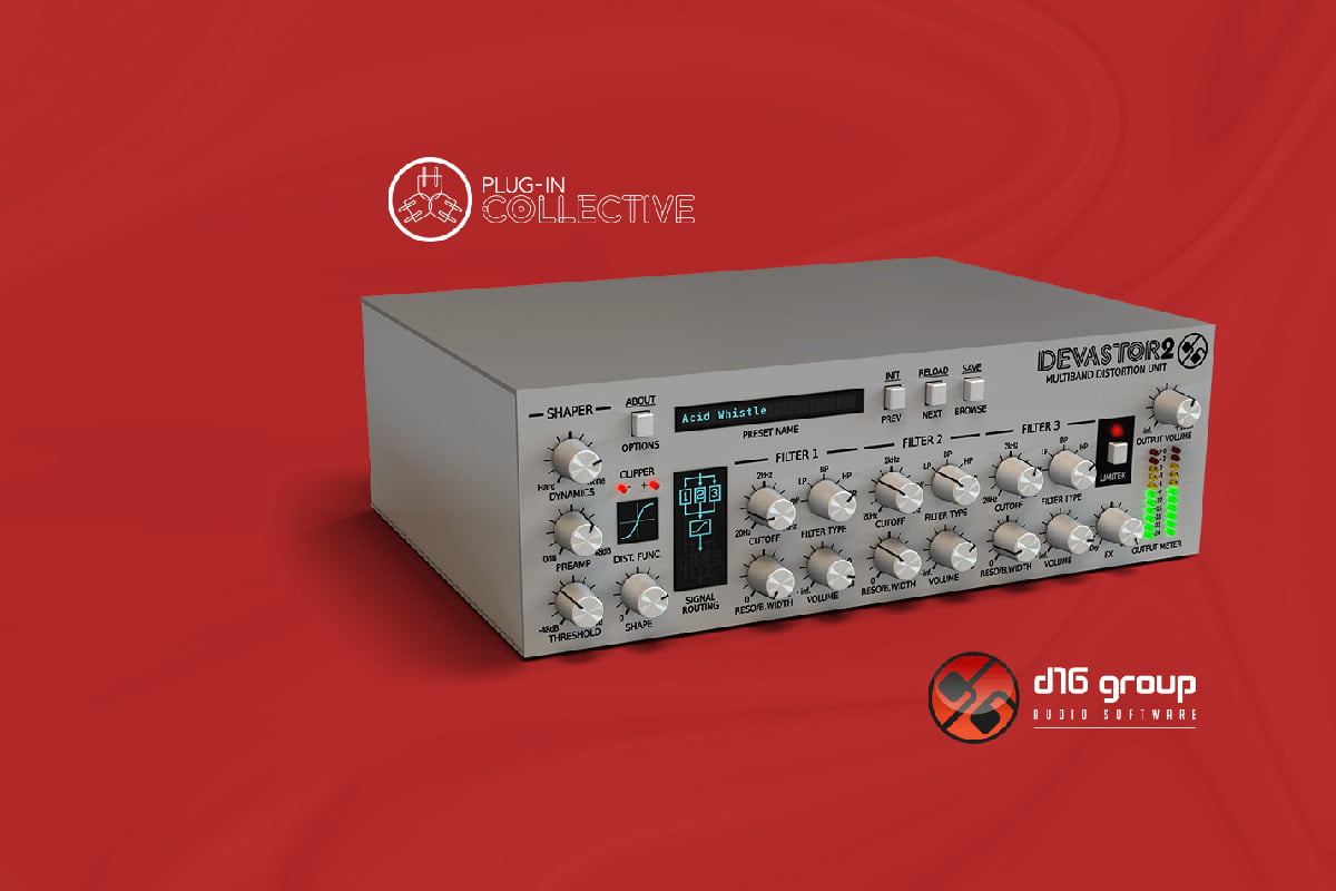 Focusrite Plug-in Collective D16 Devastor 2