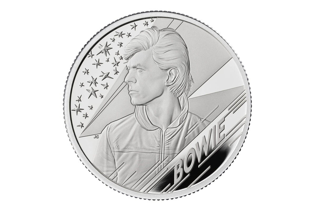 David Bowie uwieczniony na monetach
