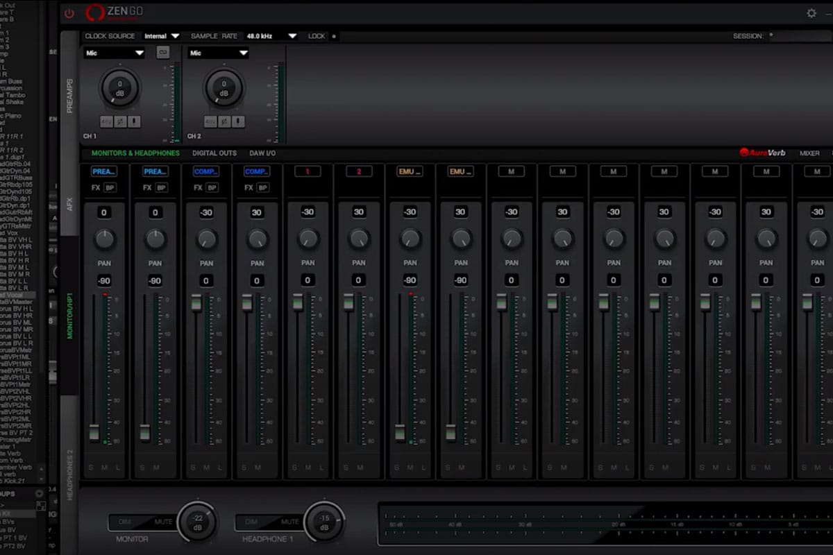 Zen Go Synergy Core Control Panel