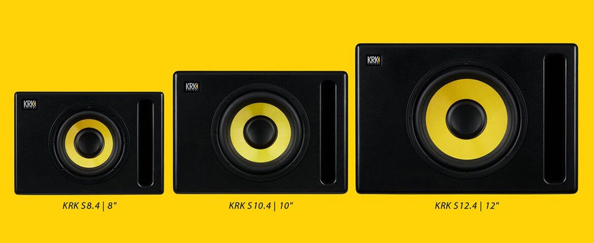 KRK Systems – nowe subwoofery S8.4, S10.4 i S12.4