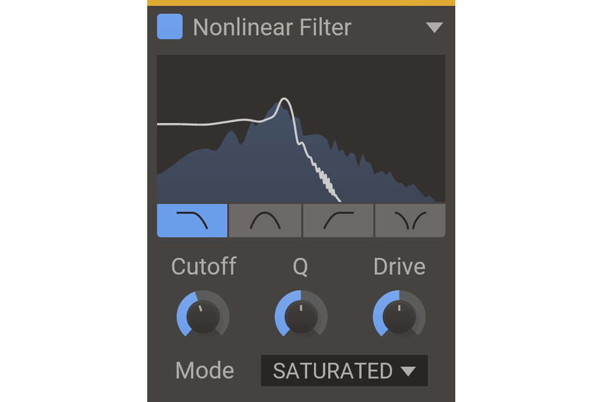 Kilohearts Nonlinear Filter – wirtualny filtr nieliniowy