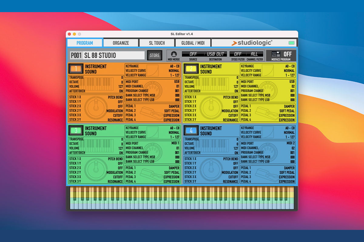 Studiologic SL Editor 1.4