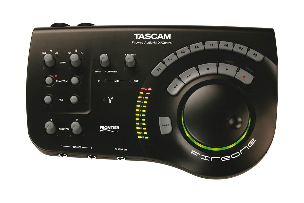 Tascam FireOne – test interfejsu audio/MIDI / sterownika