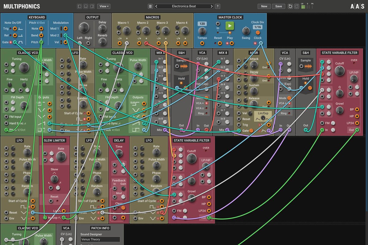 Applied Acoustics Systems Multiphonics CV-1