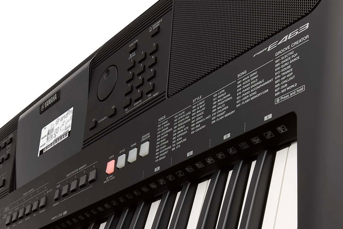 Yamaha PSR-E463 (fot. Yamaha)