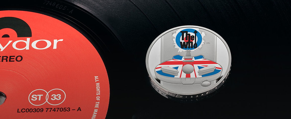 The Who moneta (zdjęcie: The Royal Mint)