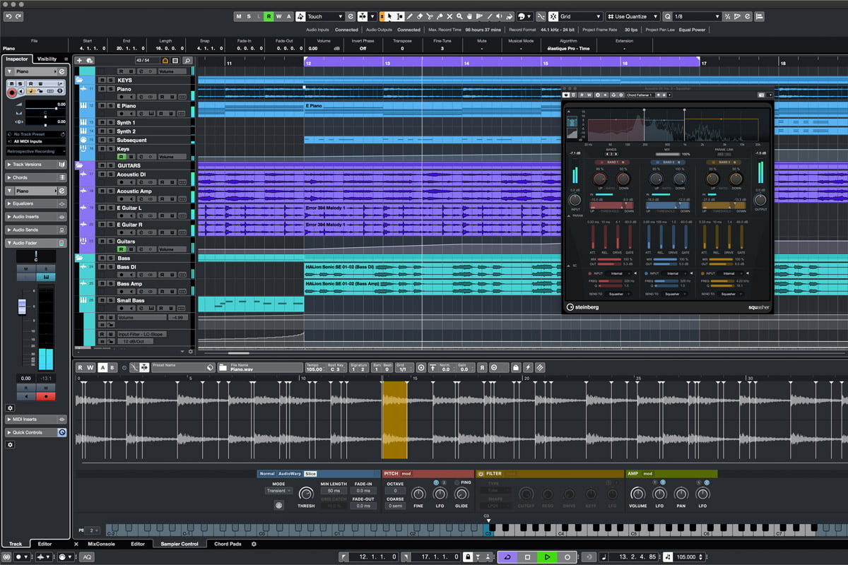 Cubase (grafika: Steinberg)