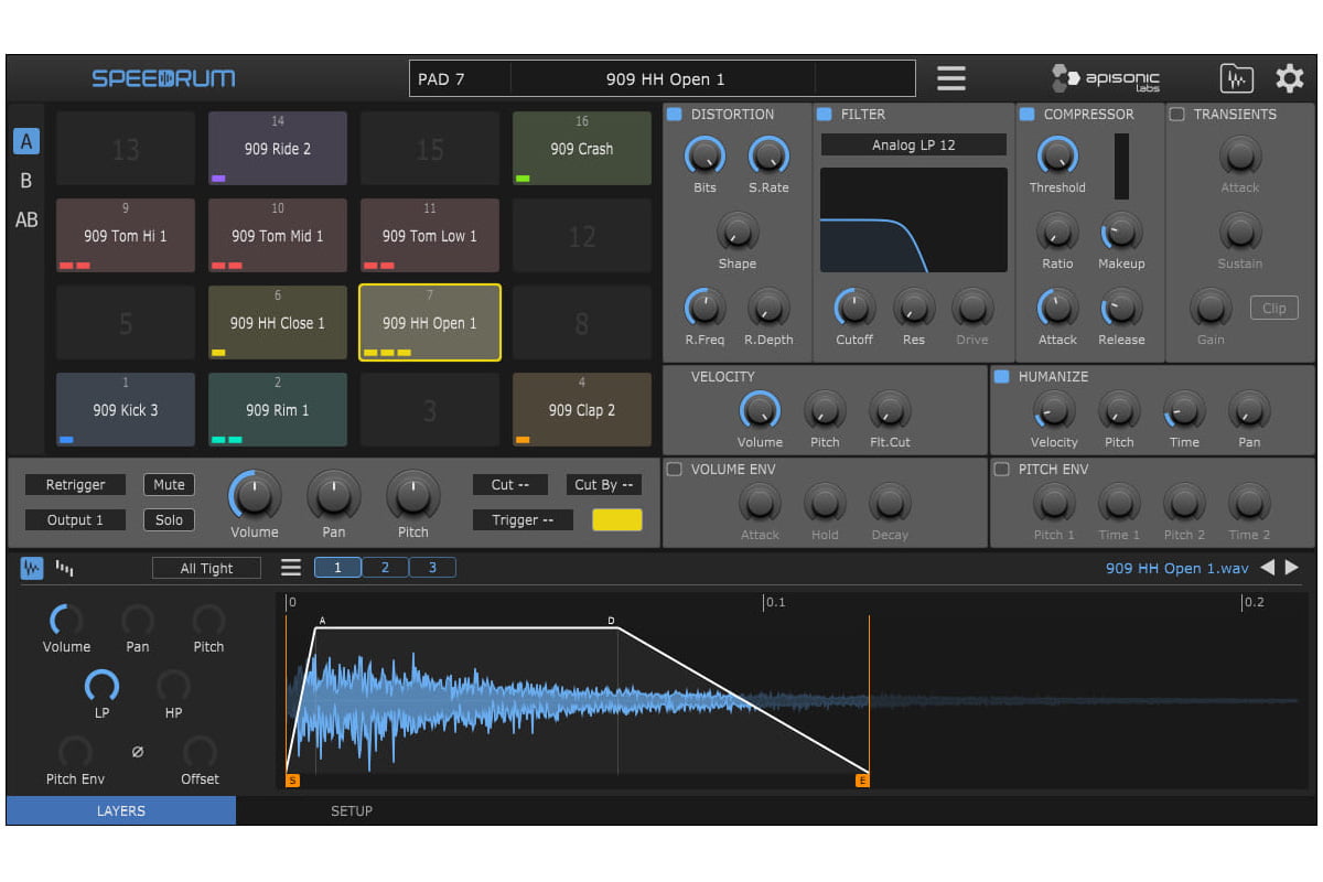 Apisonic Labs Speedrum