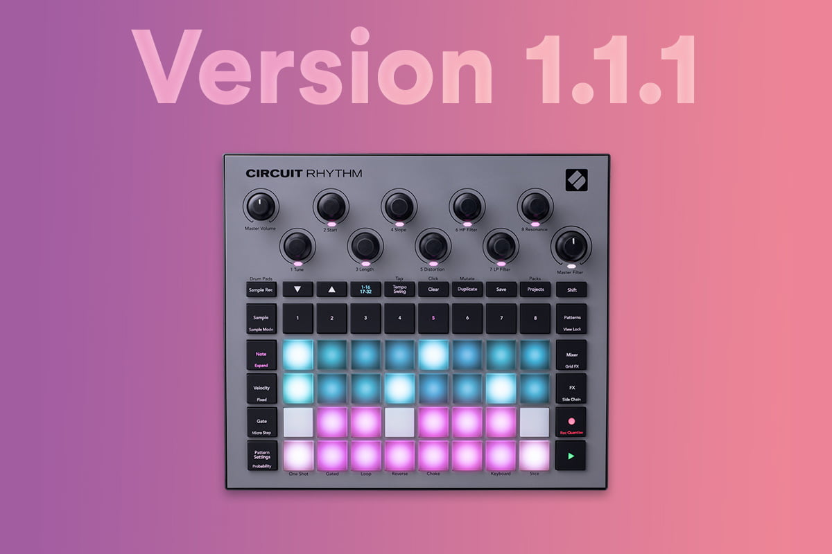 Novation Circuit Rhythm v1.1.1