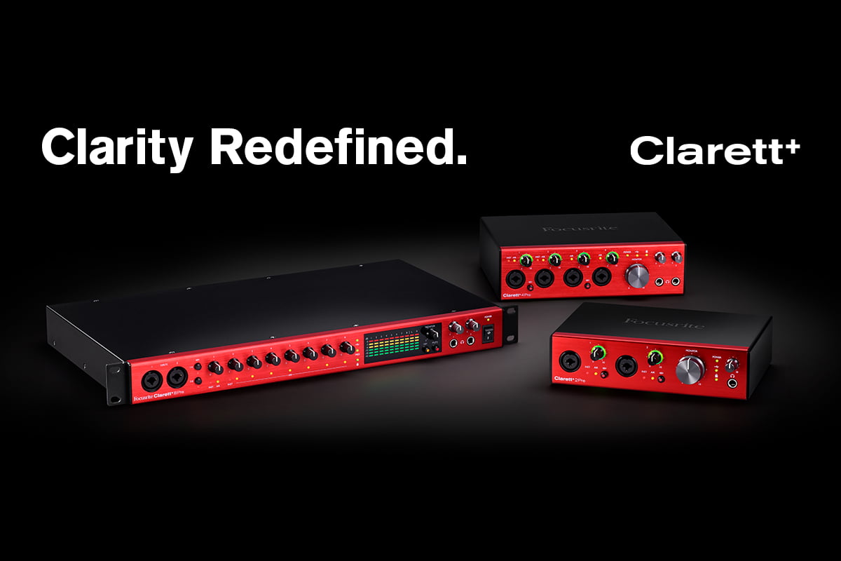 Focusrite Clarett+ (fot. Focusrite)
