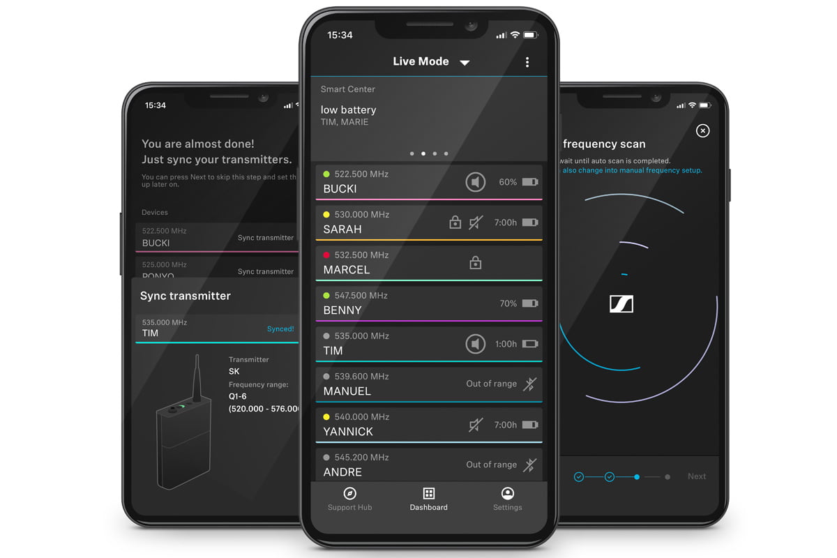 Sennheiser Evolution Wireless Digital (fot. Sennheiser)