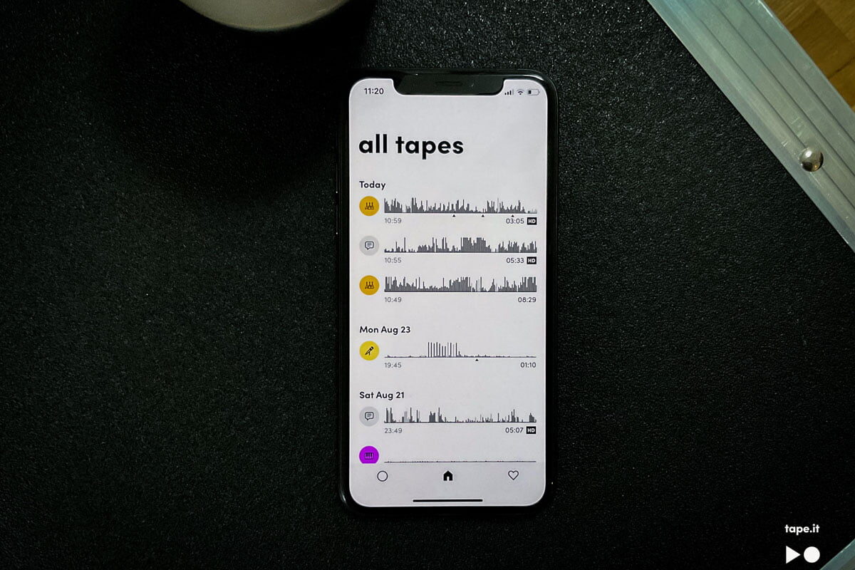 Tape It – inteligentny rejestrator dla smartfonów z iOS