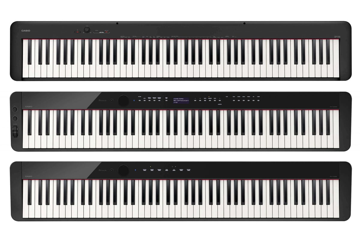 Casio PX-S3000, PX-S1000 i CDP-S100