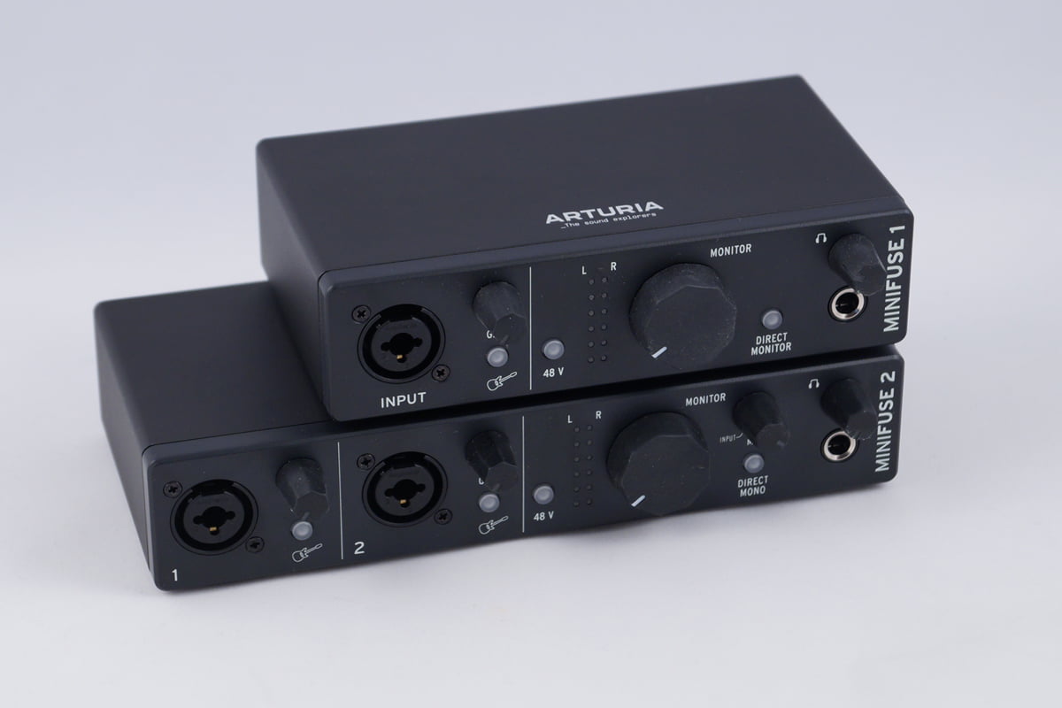 Arturia MiniFuse 1 i MiniFuse 2