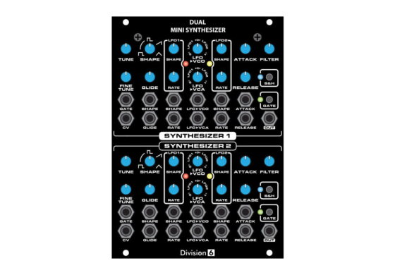 Dual Mini Synthesizer – miniaturowy syntezator firmy Division 6