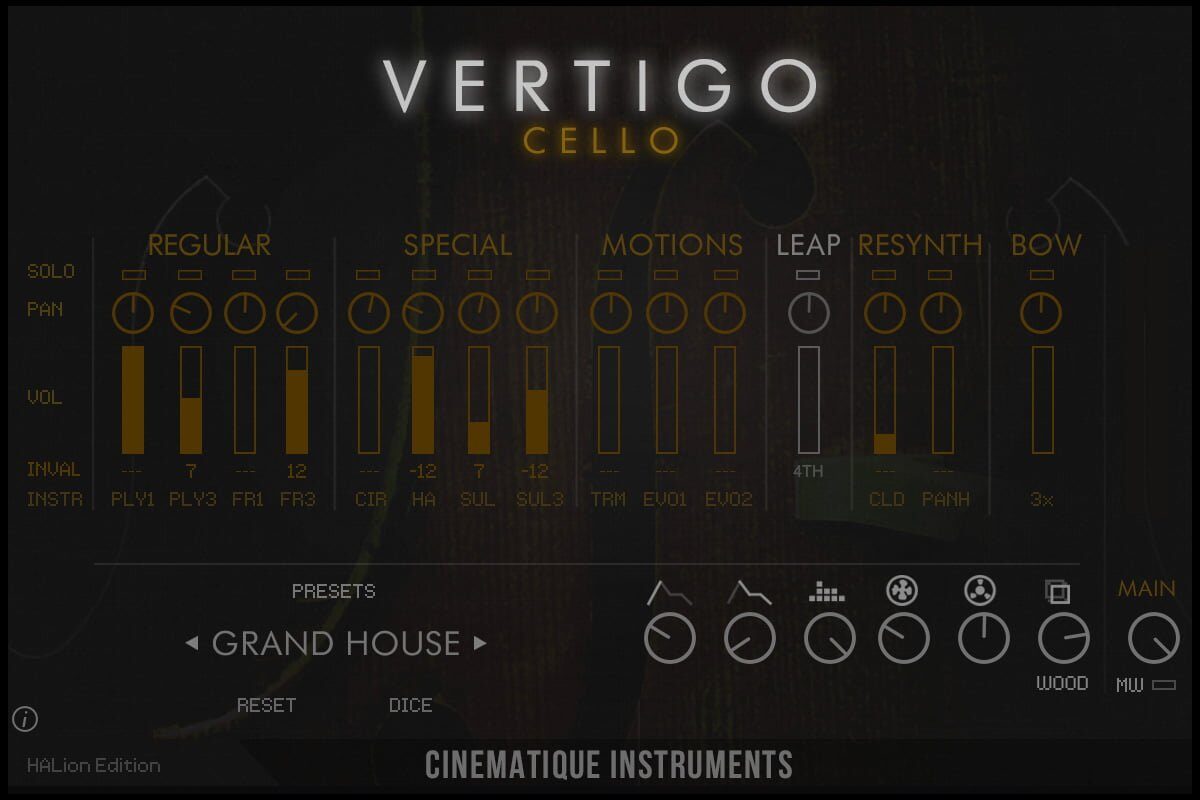 Vertigo Cello – nowa biblioteka dla Steinberg HALion