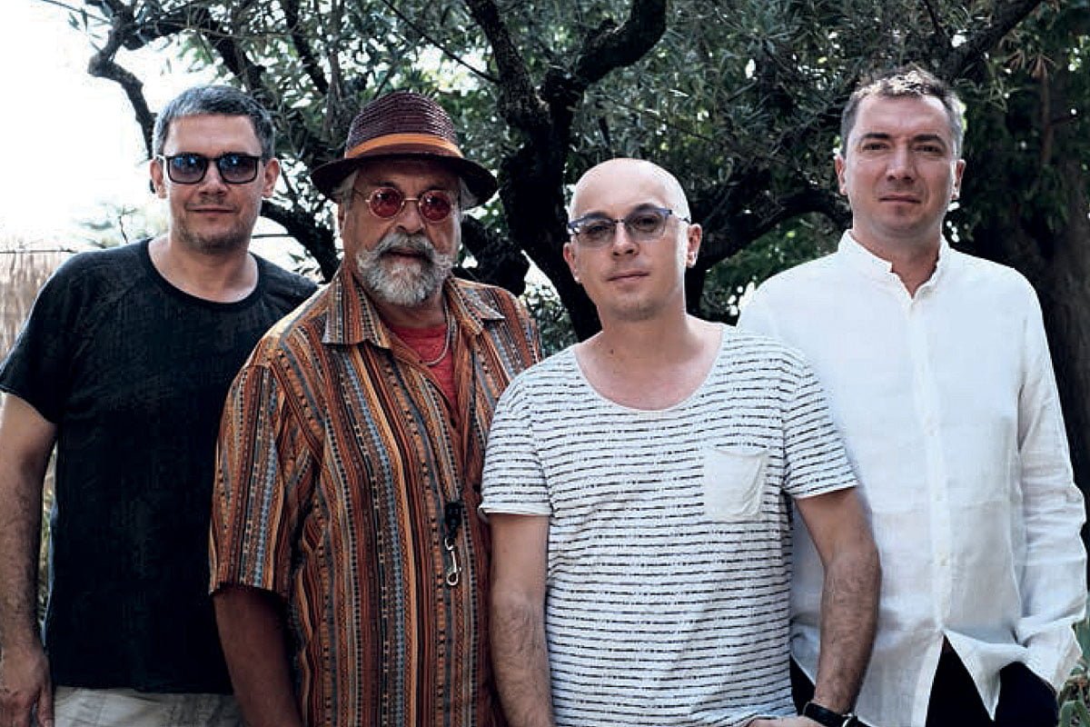 Marcin Wasilewski Trio i Joe Lovano (fot. Sam Harfouche / ECM Records)