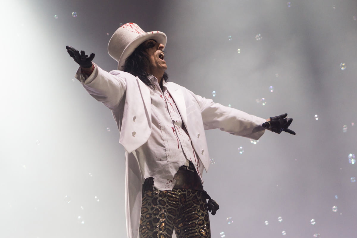 Alice Cooper podczas w 2017 roku; fot. Raph_PH (CC BY 2.0)