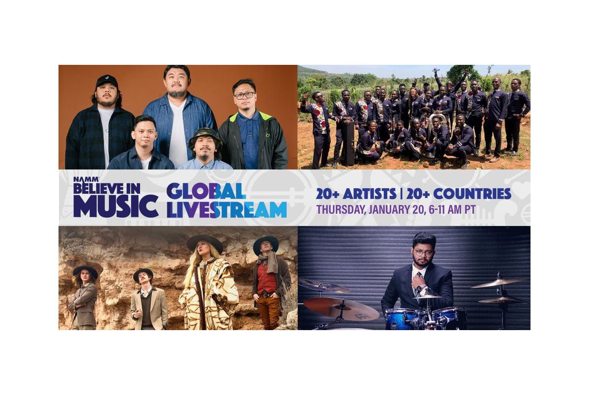Global Livestream Believe in Music 2022
