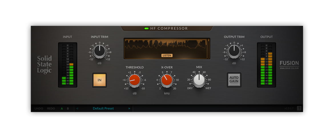 SSL Fusion HF Compressor (fot. Solid State Logic)