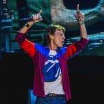 Mick Jagger podczas koncertu The Rolling Stones w 2016 roku na festiwalu Desert Trip; fot. Raph_PH (CC BY 2.0)