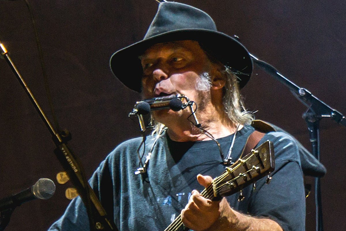 Neil Young na festiwalu Desert Trip w 2016 roku; fot. Raph_PH (CC BY 2.0)