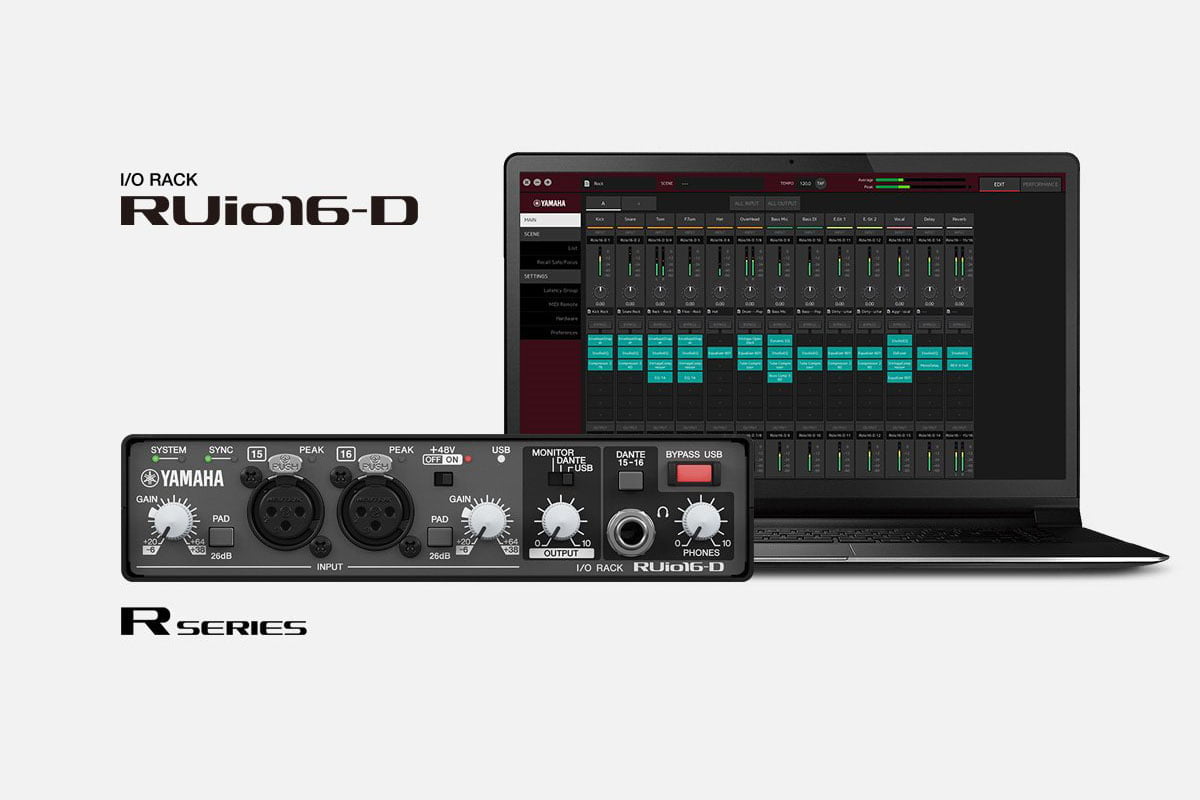 Yamaha RUio16-D VST Rack Pro (fot. Yamaha)
