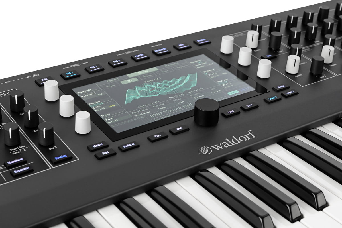 Waldorf Iridium Keyboard (fot. Waldorf Music)