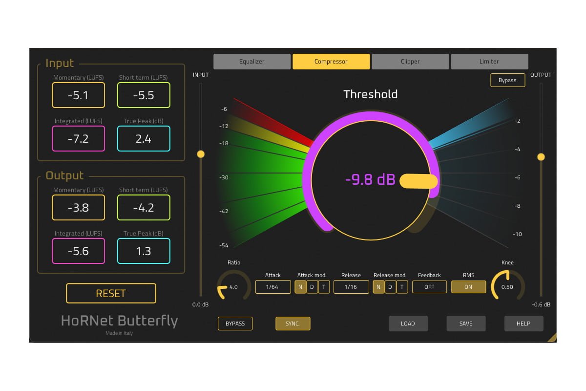 HoRNet Butterfly (fot. HoRNet Plugins)