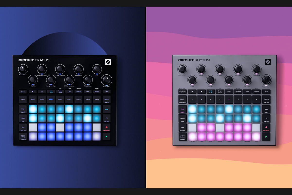 Circuit Tracks i Circuit Rhythm (fot. Novation)