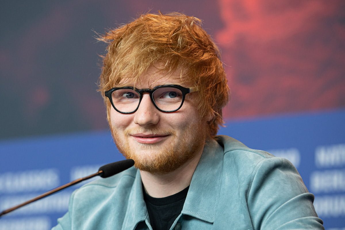 Ed Sheeran na 68. Międzynarodowym Festiwalu Filmowym w Berlinie; fot. Harald Krichel (CC BY-SA 3.0)